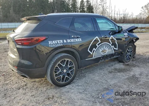 2025 Chevrolet Blazer Premier из США, поврежденный, VIN 3GNKBLRS9SS126949